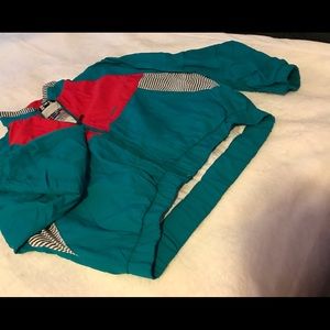 Vintage zip up windbreaker
